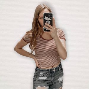 🌸5/$25: Striped Ringer Tee